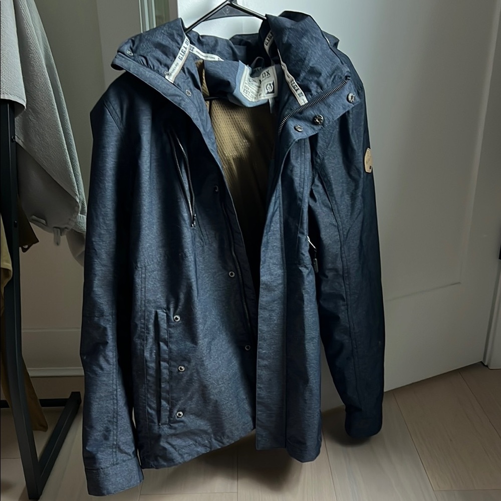 Men’s Rain Jacket with Hood Size Large